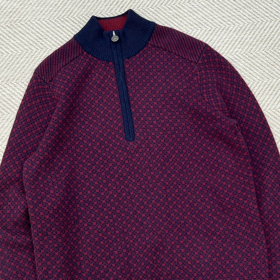 브룩스브라더스 반집업 니트 r2548 상품이미지3