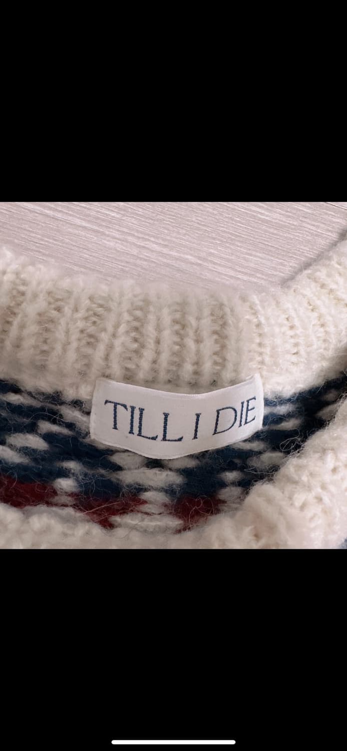 틸아이다이 Dia 트위스트 노르딕 니트  상품이미지5