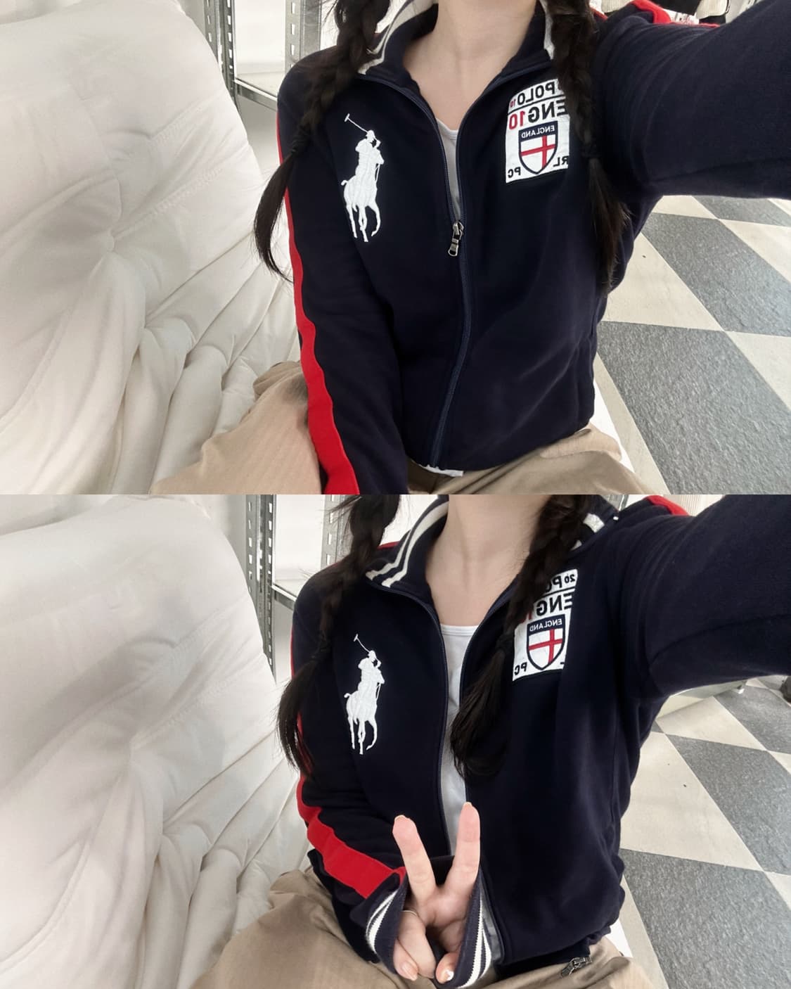 폴로 랄프로렌 빅포니 잉글랜드 스웻집업  상품이미지1