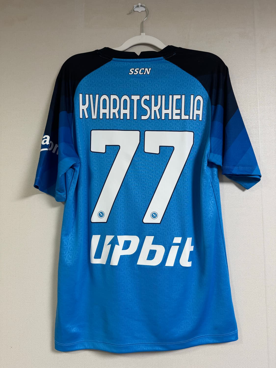 22-23 나폴리 홈 어센틱 정품 흐비차 크바라츠헬리아 유니폼 상품이미지1
