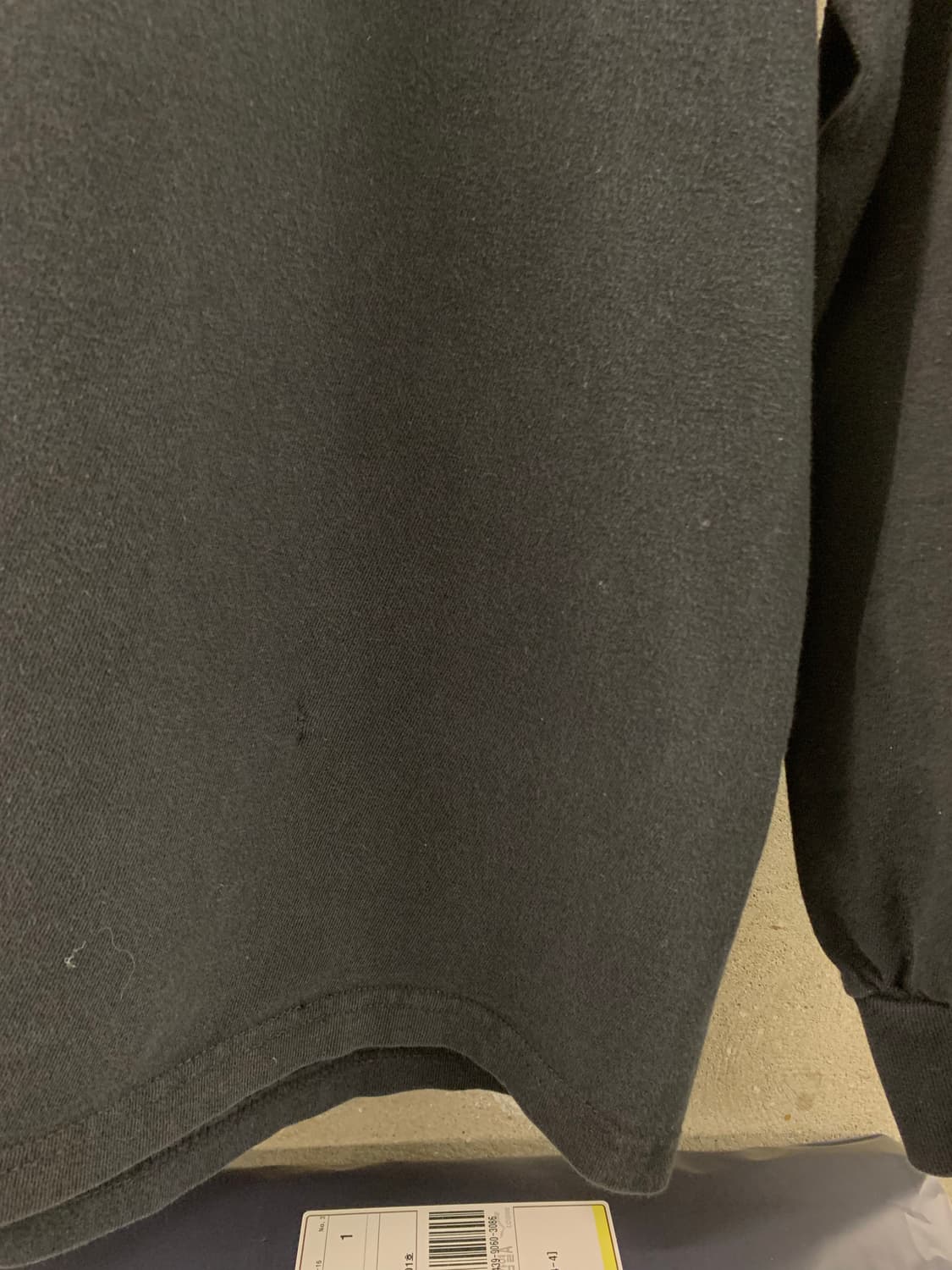 Supreme 슈프림 길버트 조지 블랙 프린팅 롱슬리브 상품이미지8