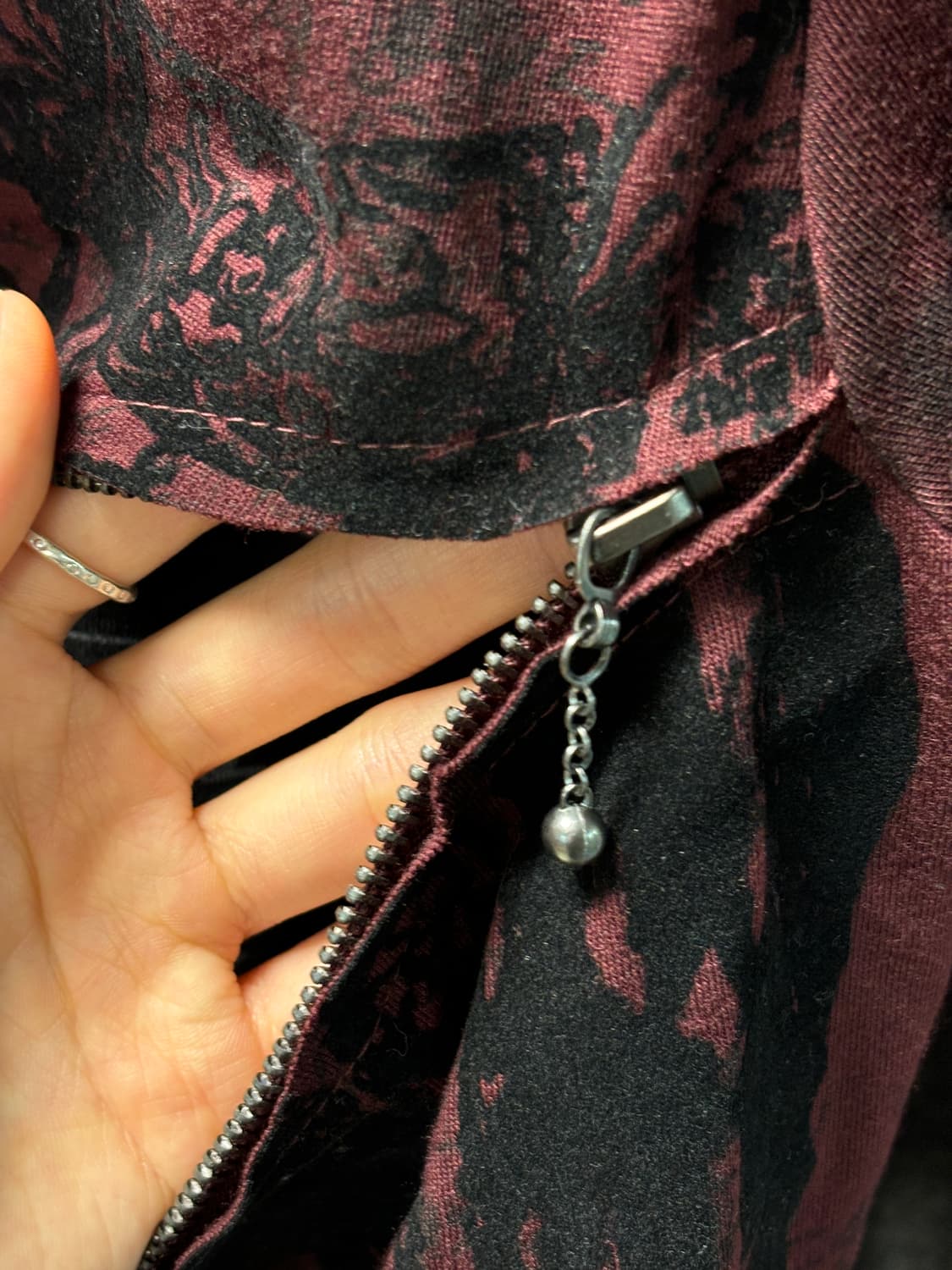 인더애틱 지퍼 절개 레이어드 폴로셔츠 상품이미지7