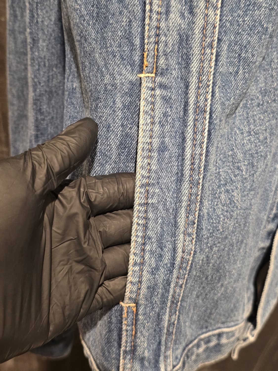 90s CHICAGO JEANS Denim Jacket 상품이미지4