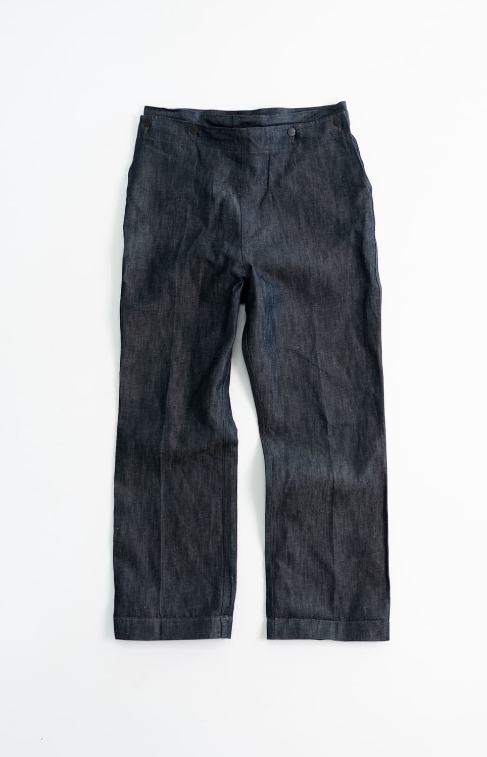 니들스 린넨 데님 사이드 버튼 팬츠 상품이미지1