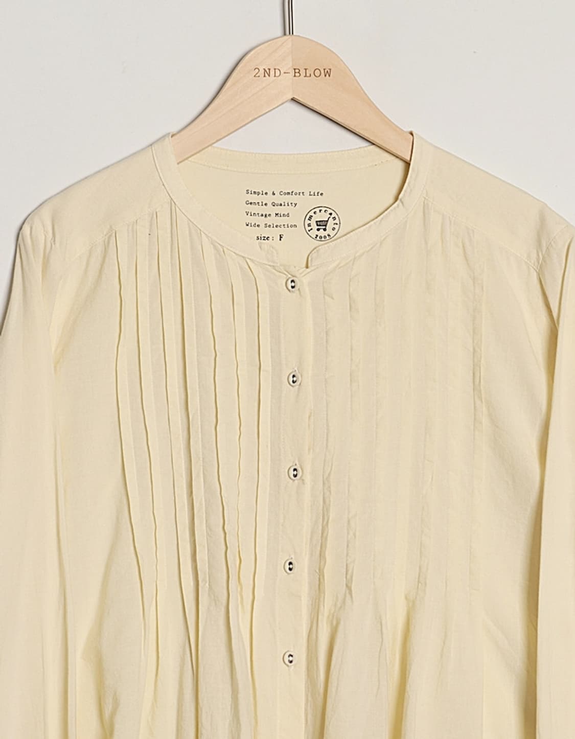 inmercanto Pintuck Blouse 상품이미지2