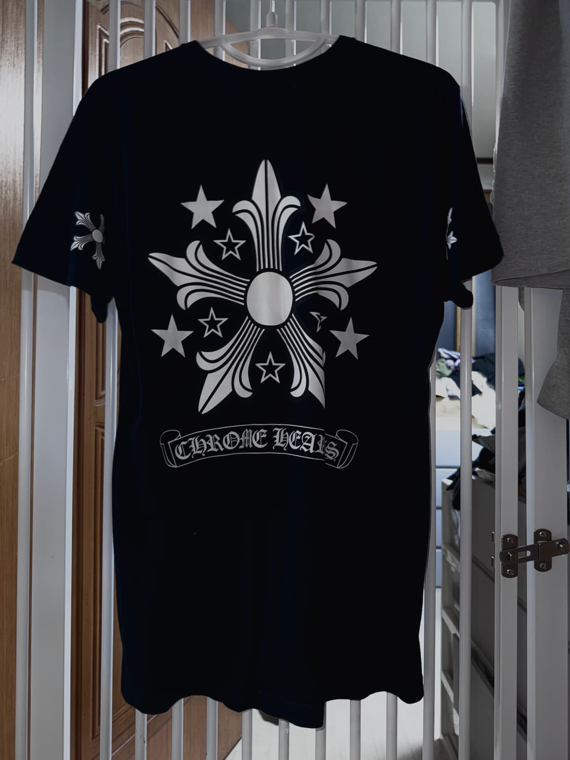 크롬하츠 스타 티셔츠 L 상품이미지2