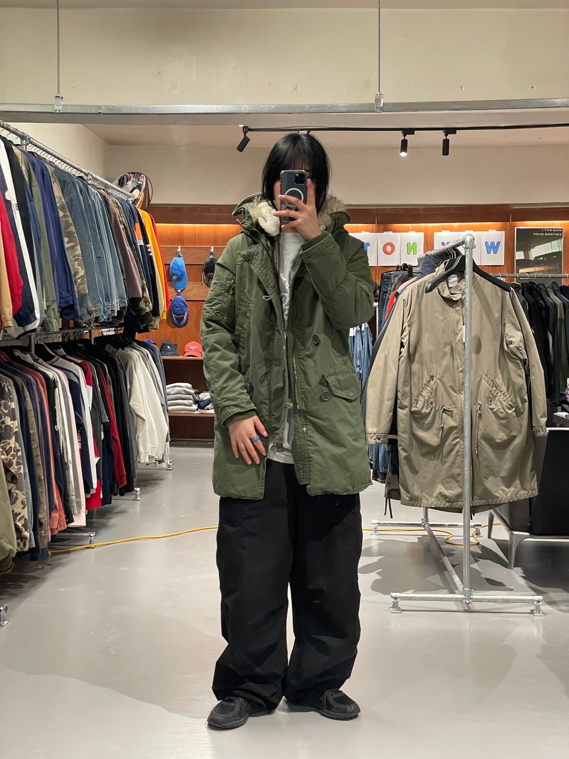 빈티지 사파리 야상 점퍼   상품이미지2