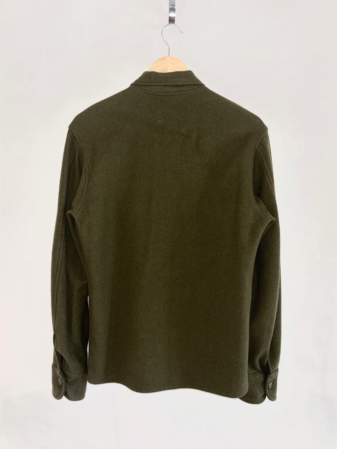 1960s US Army 오리지널 울 셔켓 / Olive Green 상품이미지2