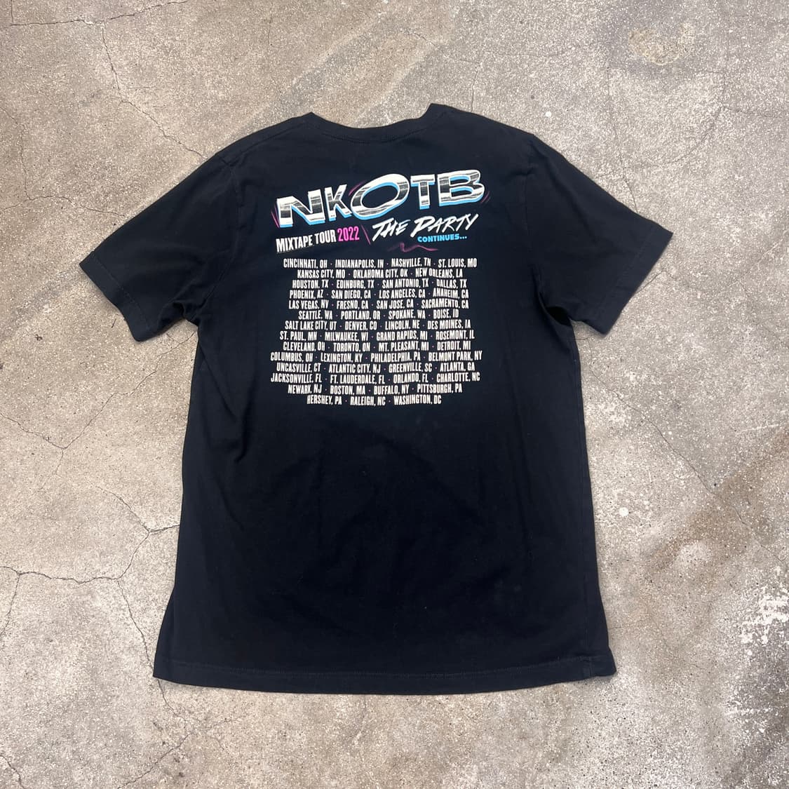 뉴키즈온더블록 2022 Mixtape Tour T 상품이미지2