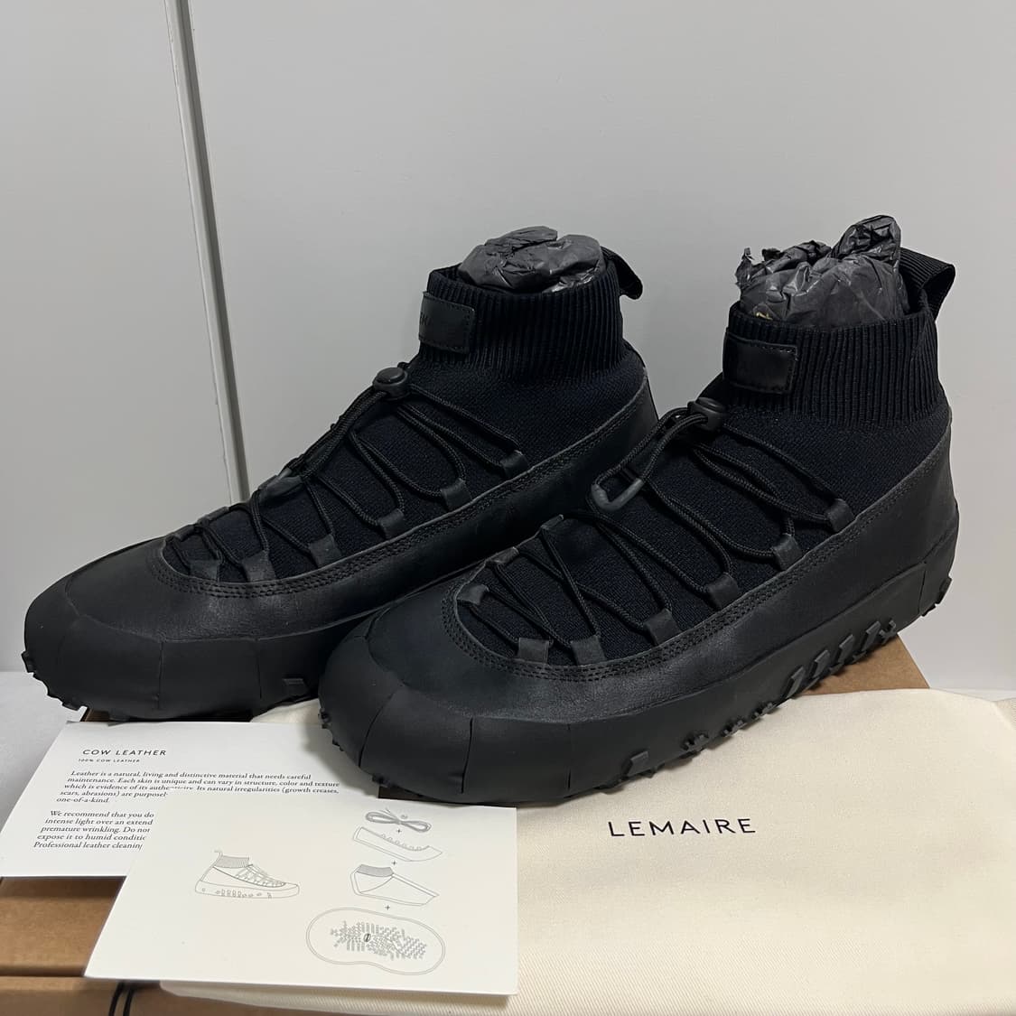 [43]르메르 25fw 비브람 랩 온 스니커즈/아스팔트 상품이미지1