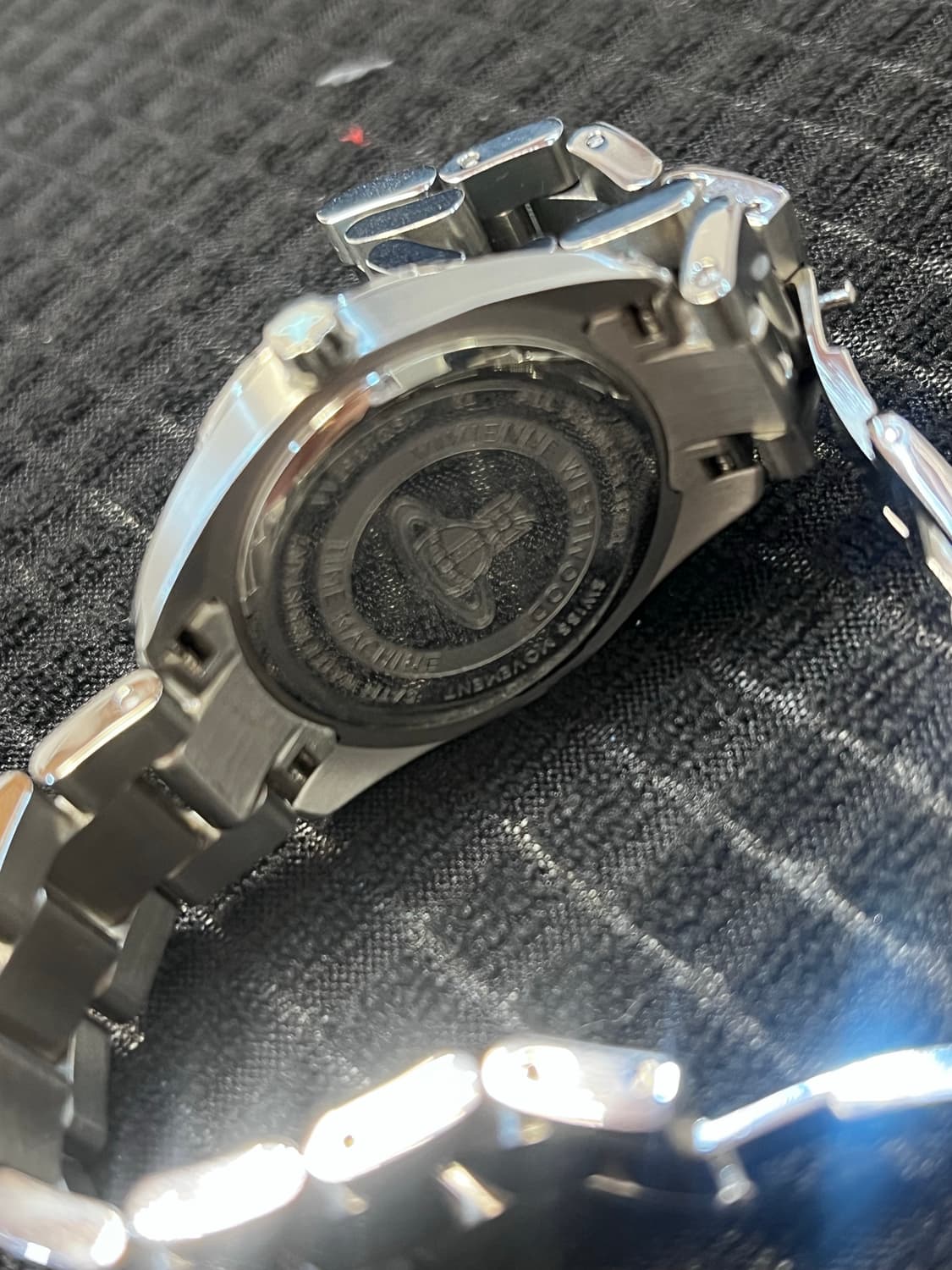 [정품]비비안웨스트우드 블루 메탈시계 풀박 상품이미지8