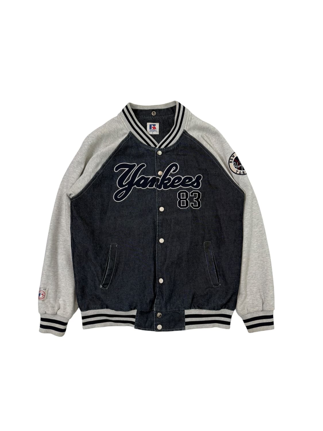 90‘s 러셀 mlb 바시티 자켓 상품이미지6