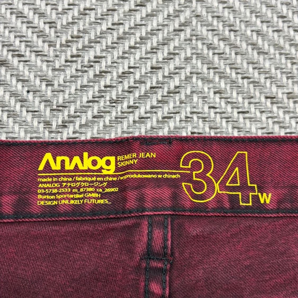 Analog 다잉 데님 쇼츠 v3620 상품이미지7