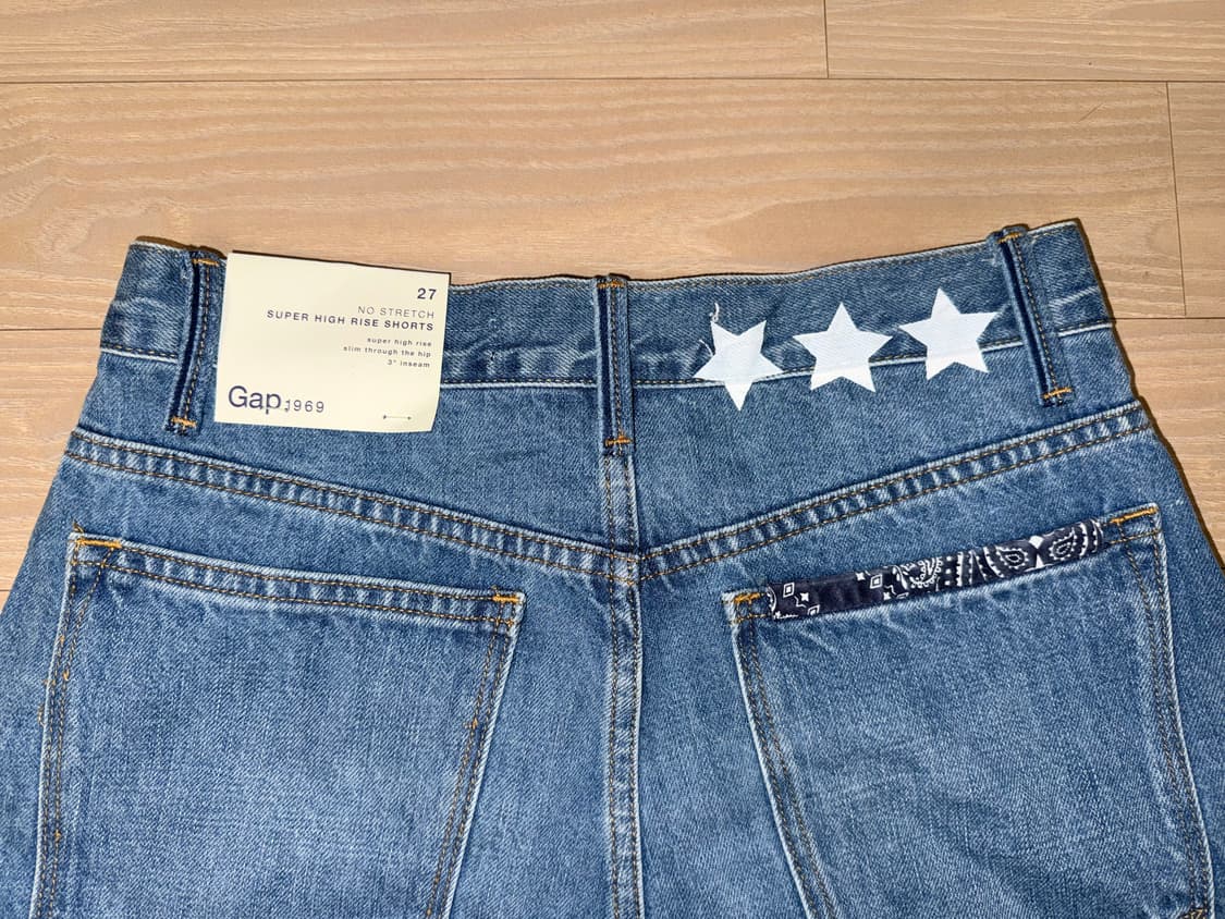갭 y2k 하이라이즈 데님팬츠 상품이미지2