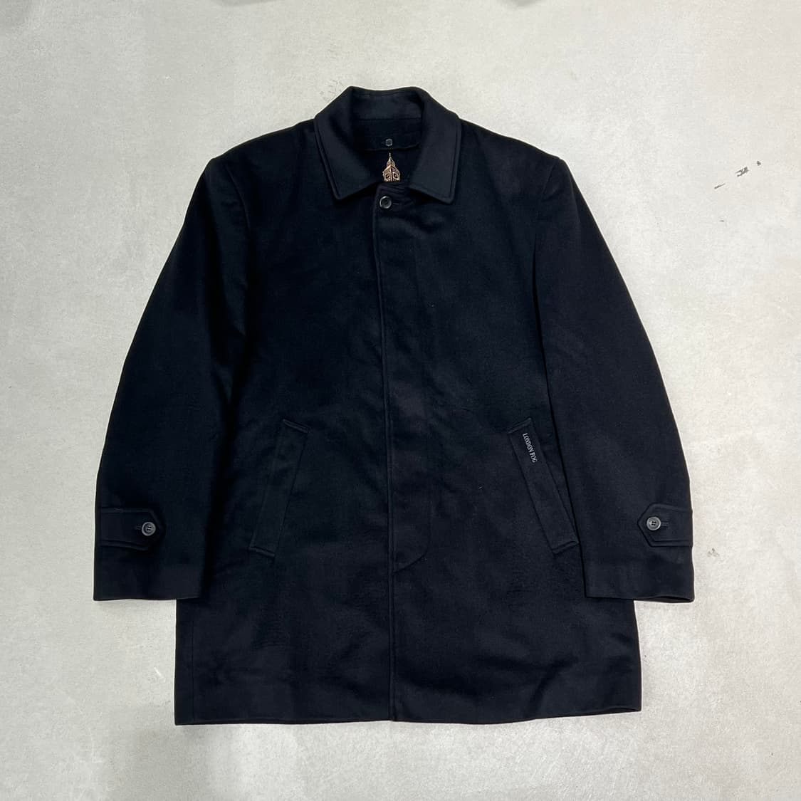 런던포그 울 캐시미어 맥코트 s09117 상품이미지1