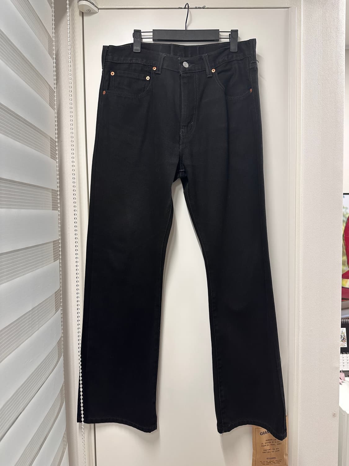 리바이스 517 부츠컷 블랙 상품이미지4