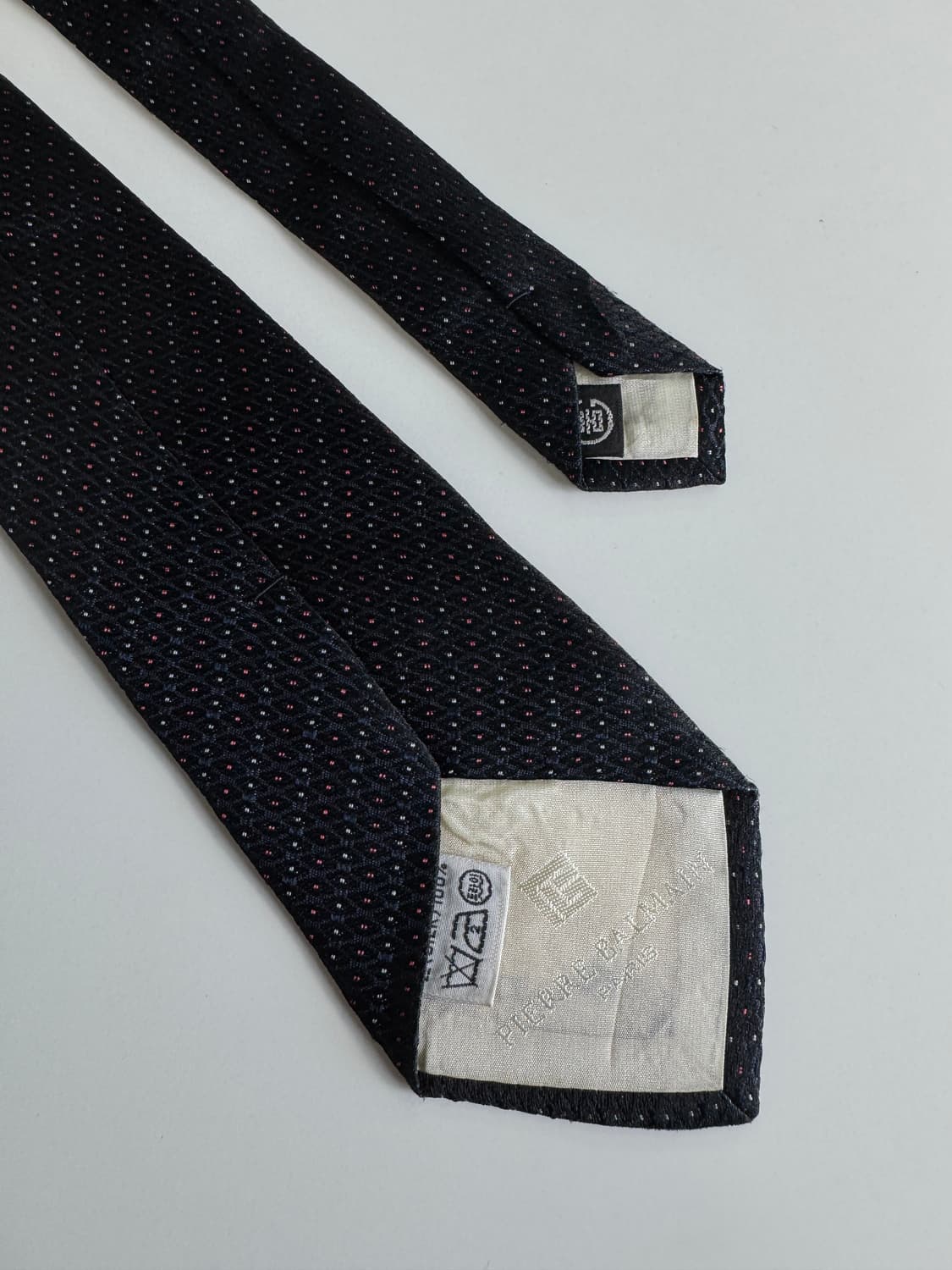 피에르 발망 (PIERRE BALMAIN) 실크 넥타이 8cm 상품이미지5