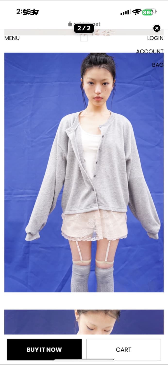 오스하이 레이스 가디건 상품이미지2