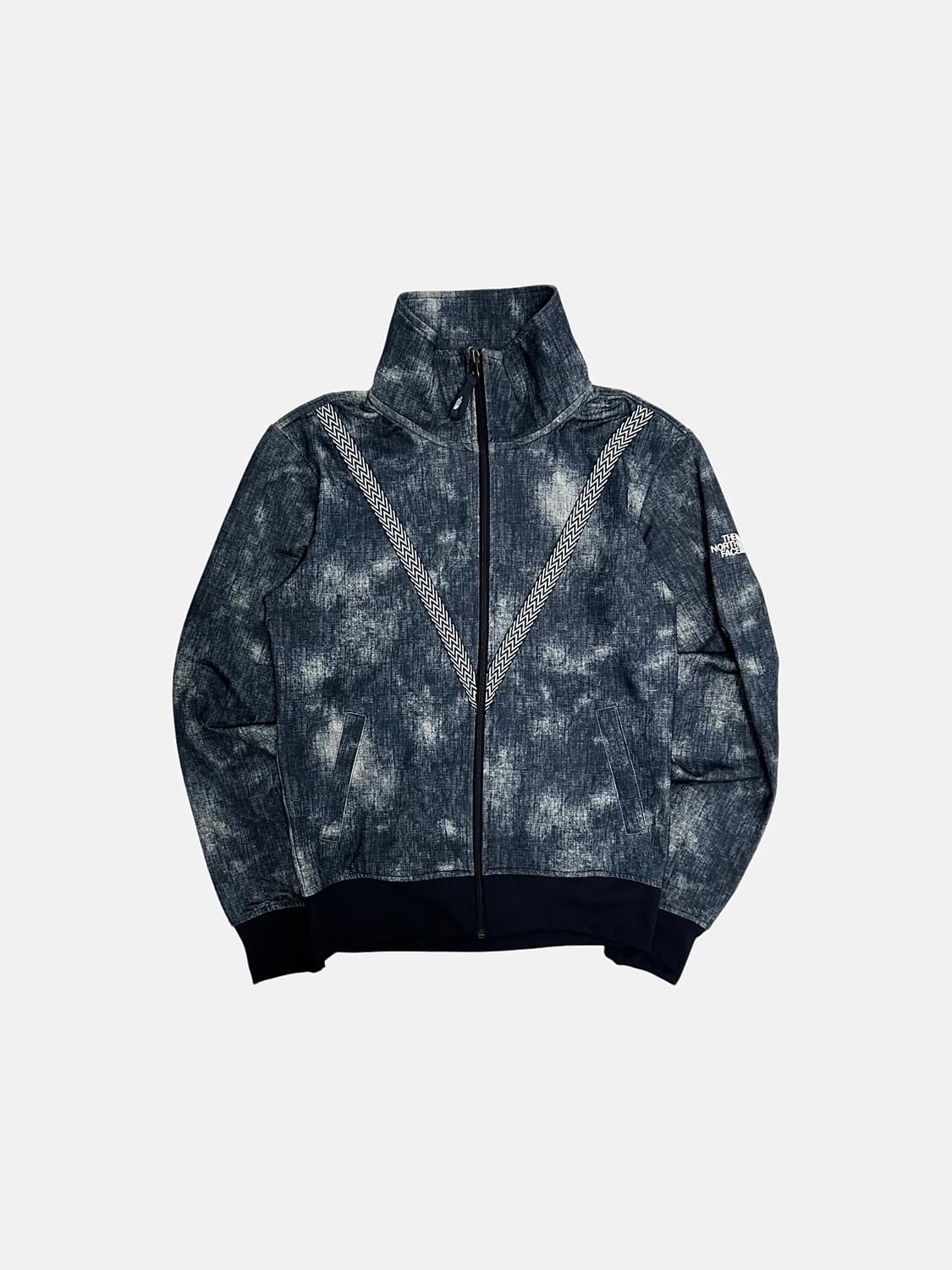 노스페이스 워싱 패턴 집업 져지 트랙탑 상품이미지1