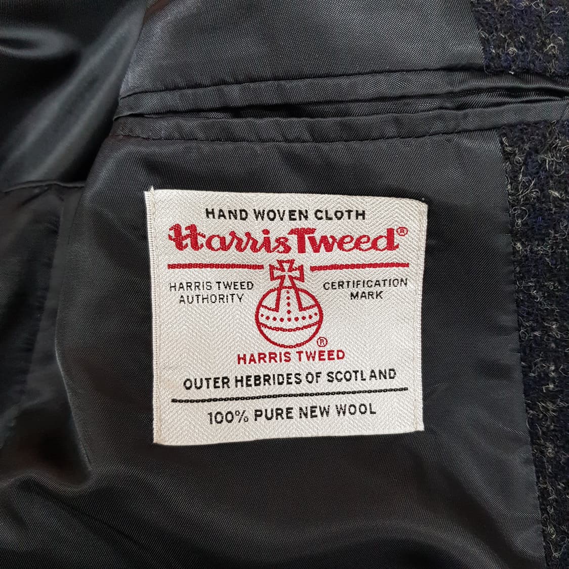 프론트로우 FRONTROW 해리스 트위드 울 자켓  XS사이즈 상품이미지8