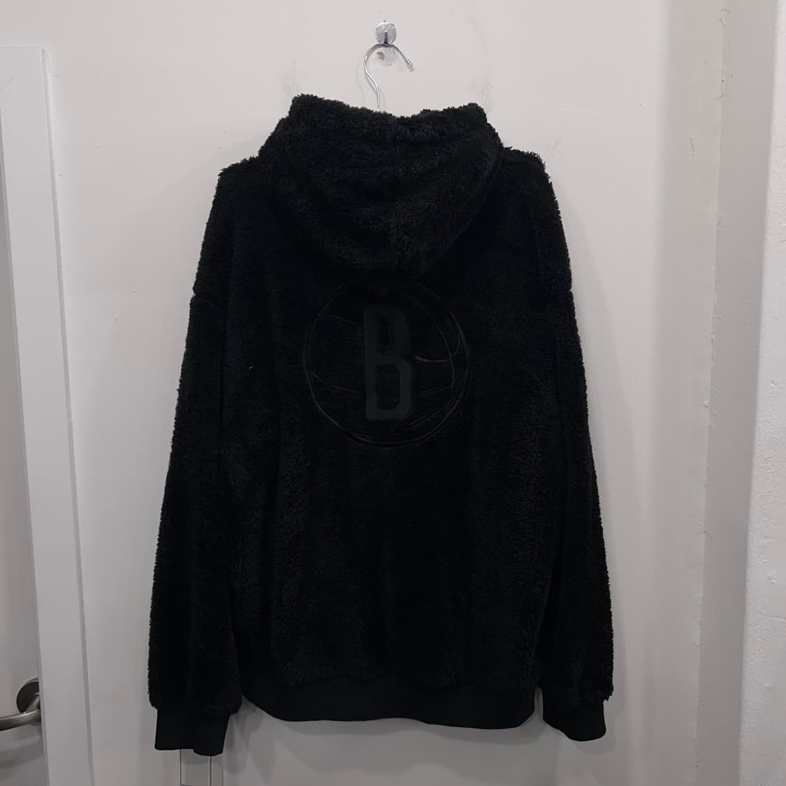 NBA 오리지널 브루클린 네츠 팀로고 플리스 후드티 상품이미지5