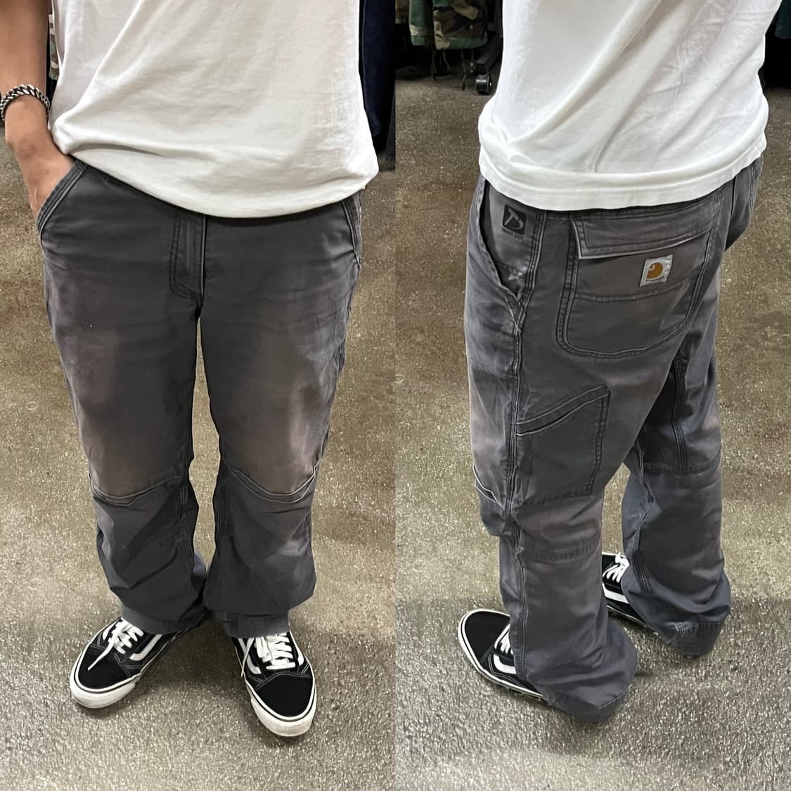 Carhartt 하드 페이딩 워크 팬츠 (33“) 상품이미지7