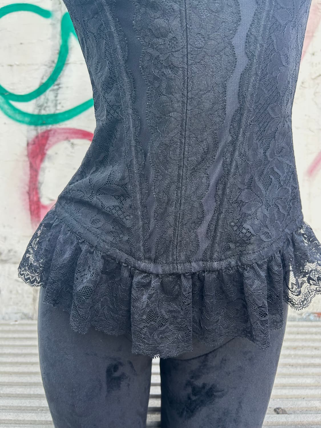 블랙 코르셋 상품이미지3