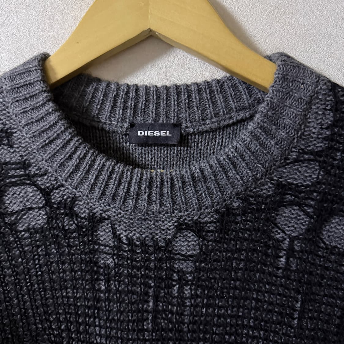 디젤 남녀공용 디테일 두툼 니트 M (남성 95, 여성 77정도) 상품이미지2