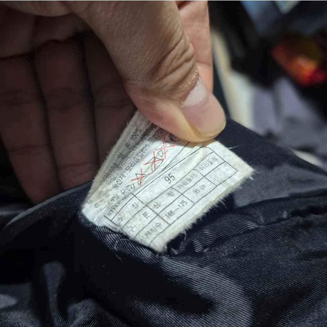 (희귀)90's 나이키 올드스쿨 어센틱 벤치 코트 패딩 L 상품이미지7