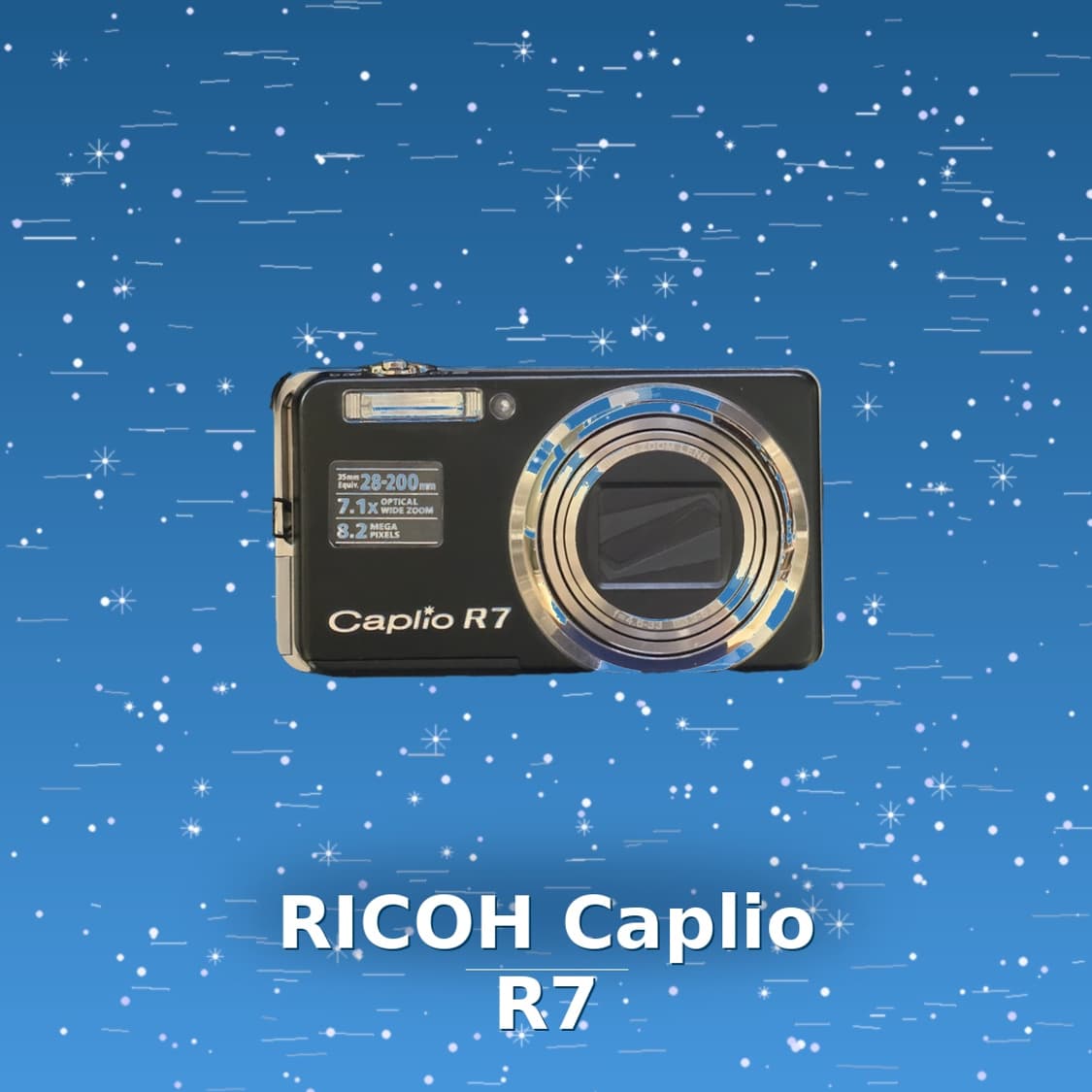 ​(작례O/빈티지 디카) Ricoh Caplio R7 블랙 🖤 상품이미지1