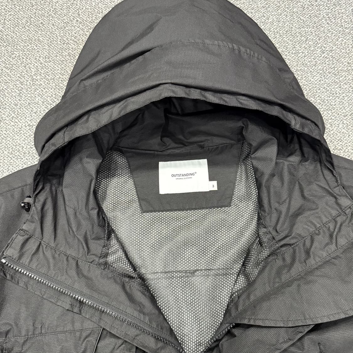 3 아웃스탠딩 3레이어 컴뱃파카 바람막이 자켓 상품이미지6