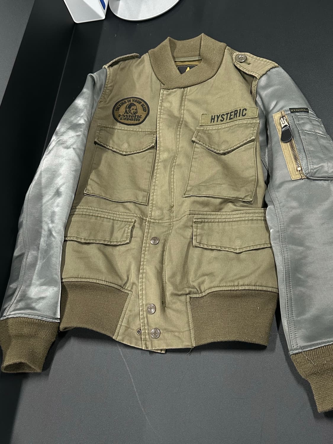 히스테릭 글래머 Hysteric Dream MA-1 재킷 상품이미지4
