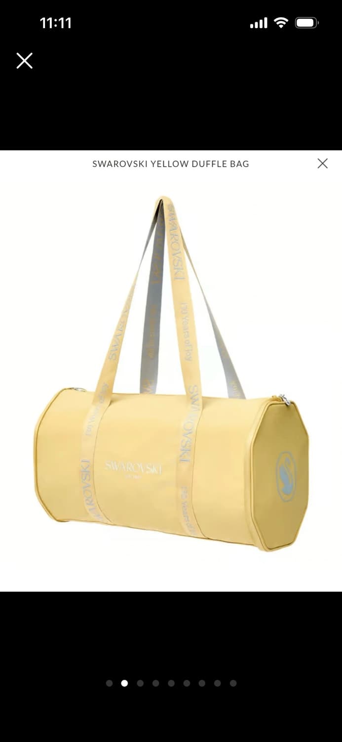 스와로브스키 130주년 더플백 가방 증정품 기프트 상품이미지1