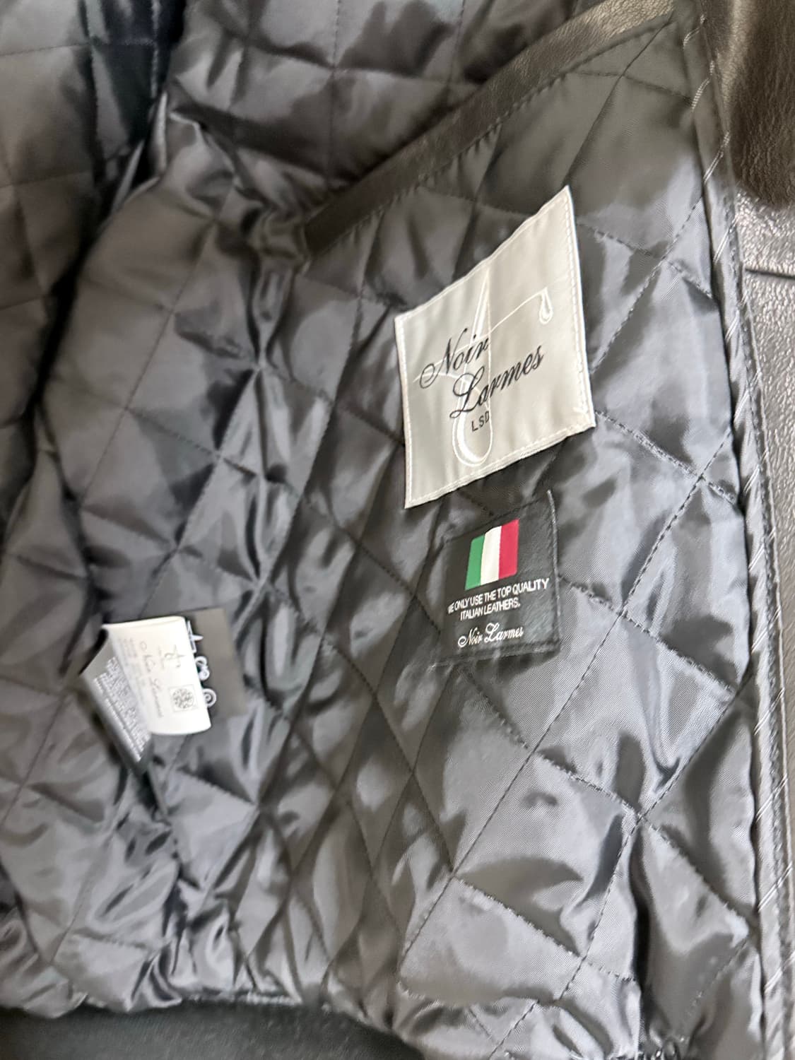 [미사용 새제품] 느와르 라르메스 레더 Ma1 상품이미지7