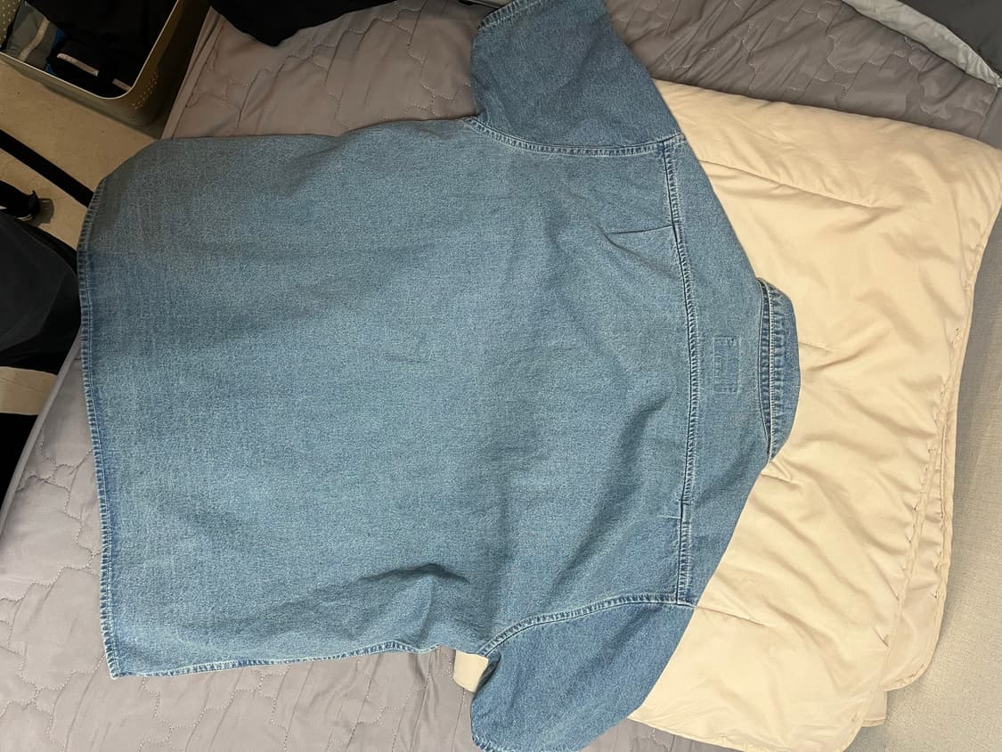 디스이즈네버댓 Washed Denim s/s Shirt 상품이미지2