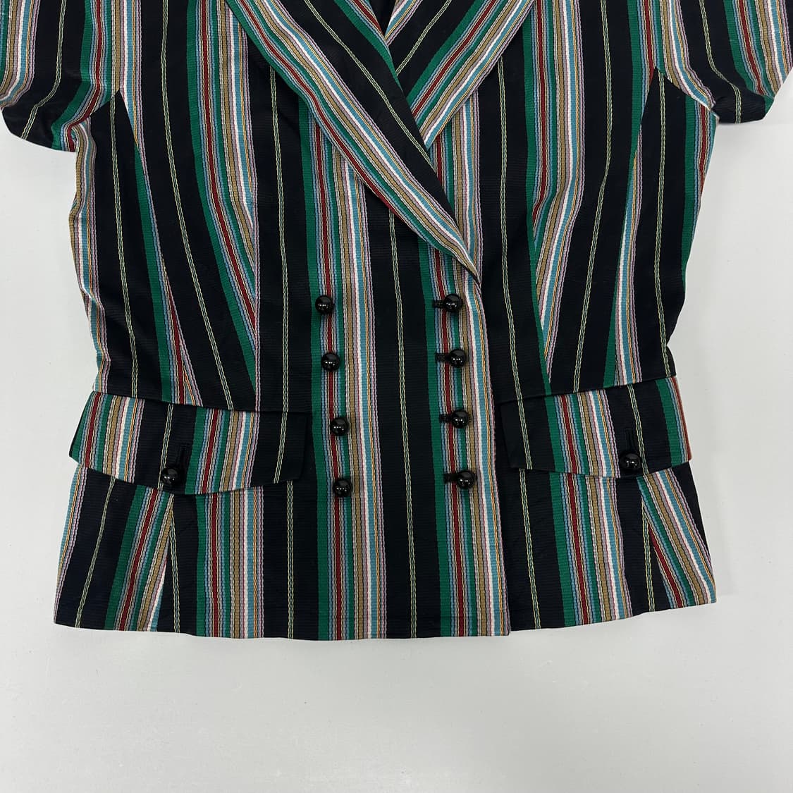 디올 아카이브 스트라이프 하프 자켓 상품이미지4