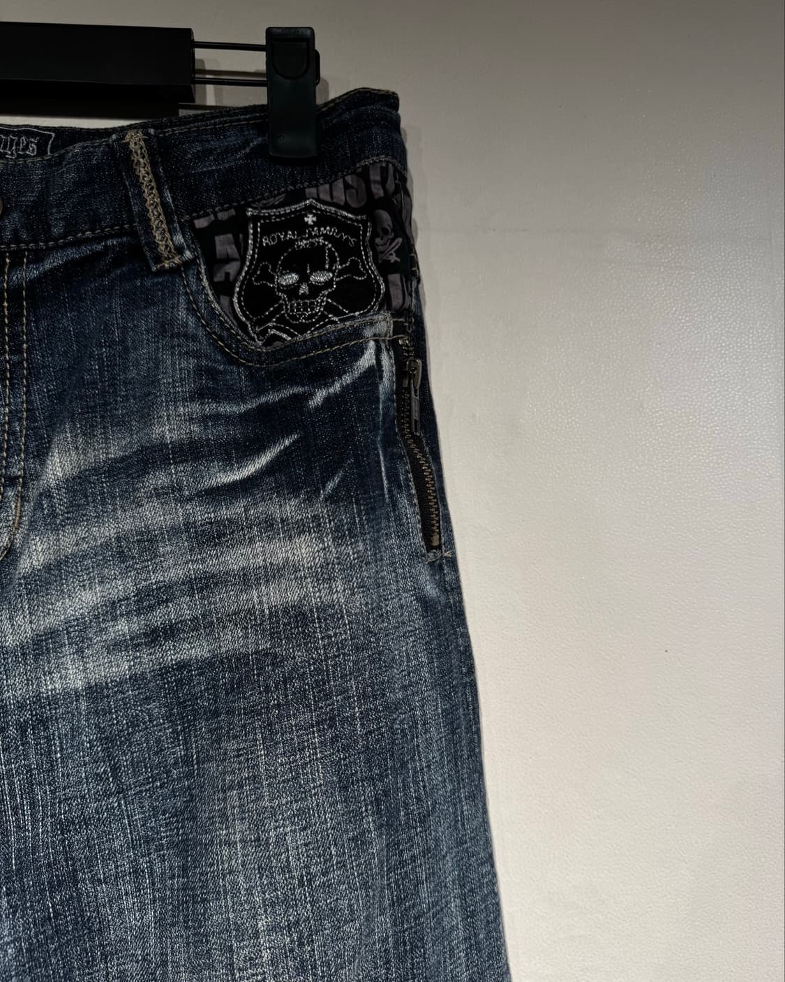 00s JUSTICE skull jeans   상품이미지4