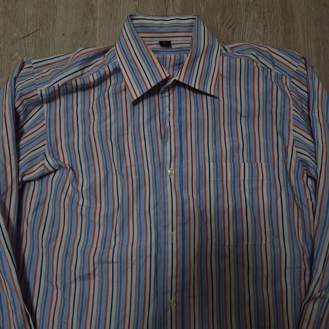 폴스미스 런던 버튼다운 스트라이프 긴팔 셔츠 L(100) 상품이미지2