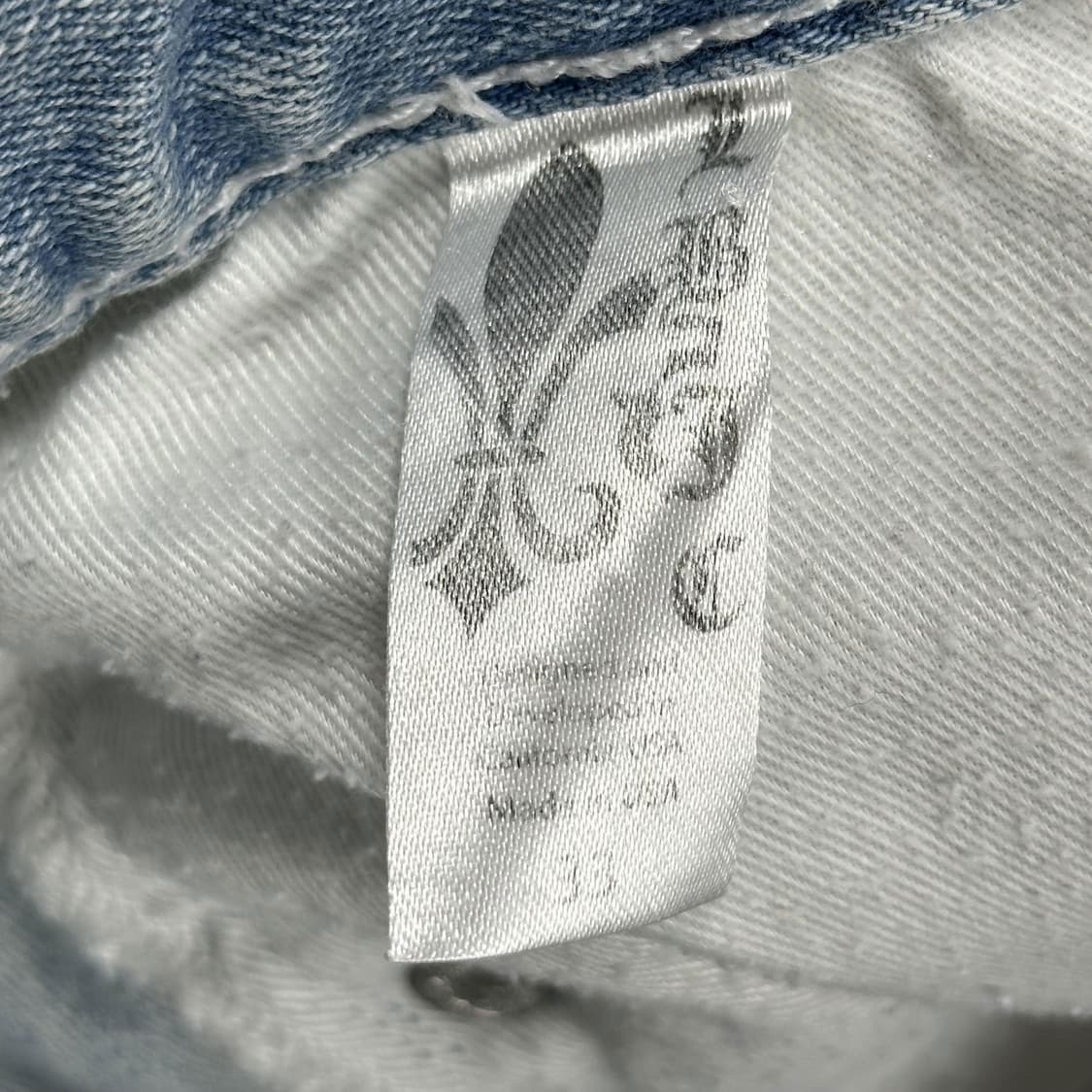 33 made in USA 빈티지 워싱 스트레이트 데님팬츠 상품이미지6
