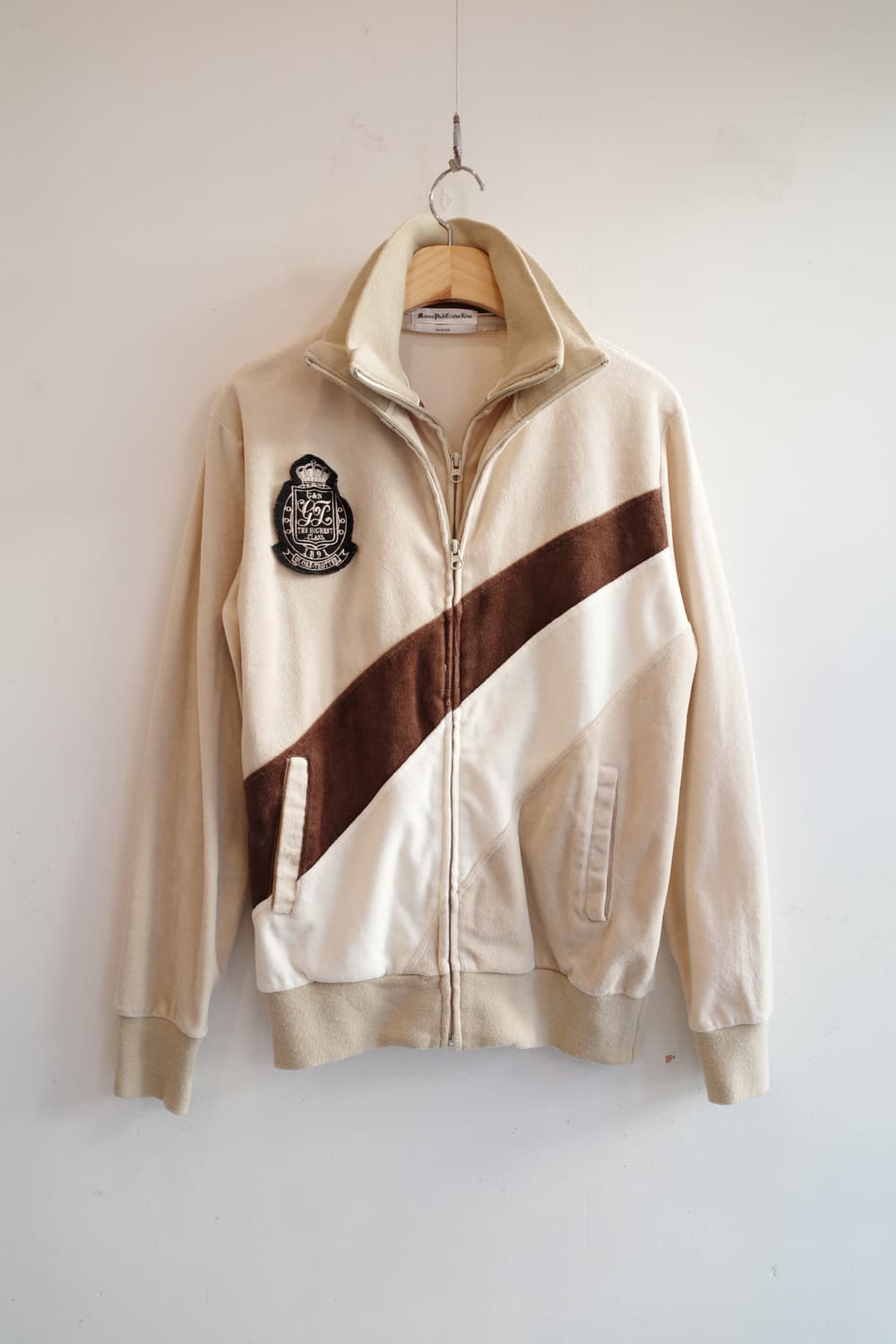 Japan brand 테리코튼 투웨이 집업 상품이미지1