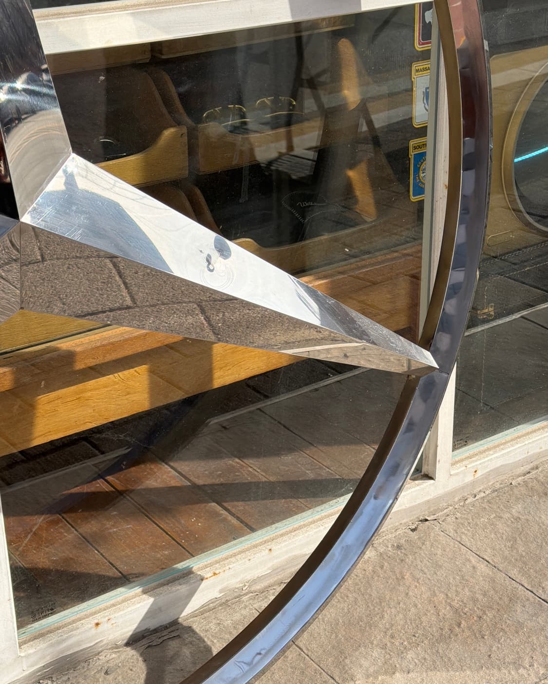 빈티지 소품 메르세데스 벤츠 대형 엠블럼 간판 상품이미지4