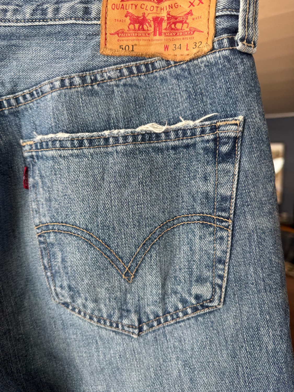 리바이스 501 34x32 상품이미지7