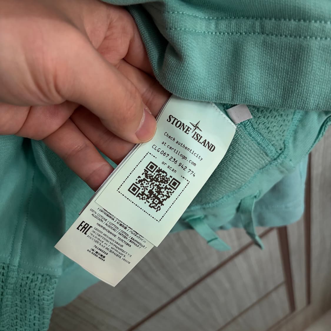 [새상품]스톤아일랜드 쉐도우프로젝트 와펜 맨투맨 상품이미지4