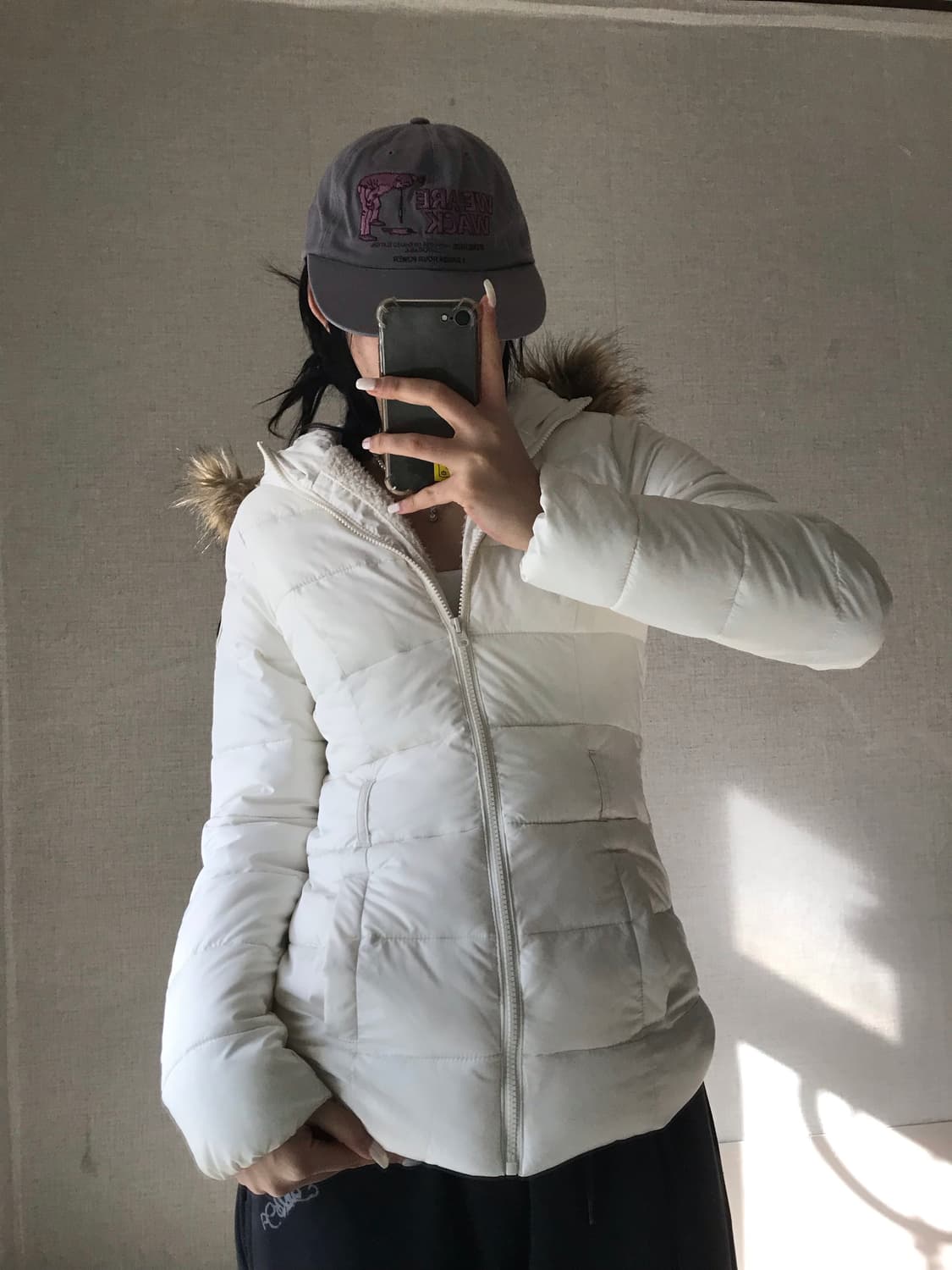 아베크롬비 화이트 울프죠 패딩 상품이미지4