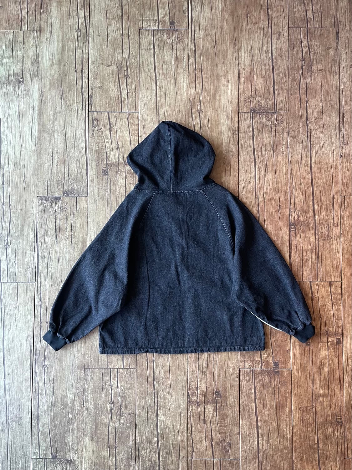 Denim Pullover Hood T-Shirt 상품이미지6