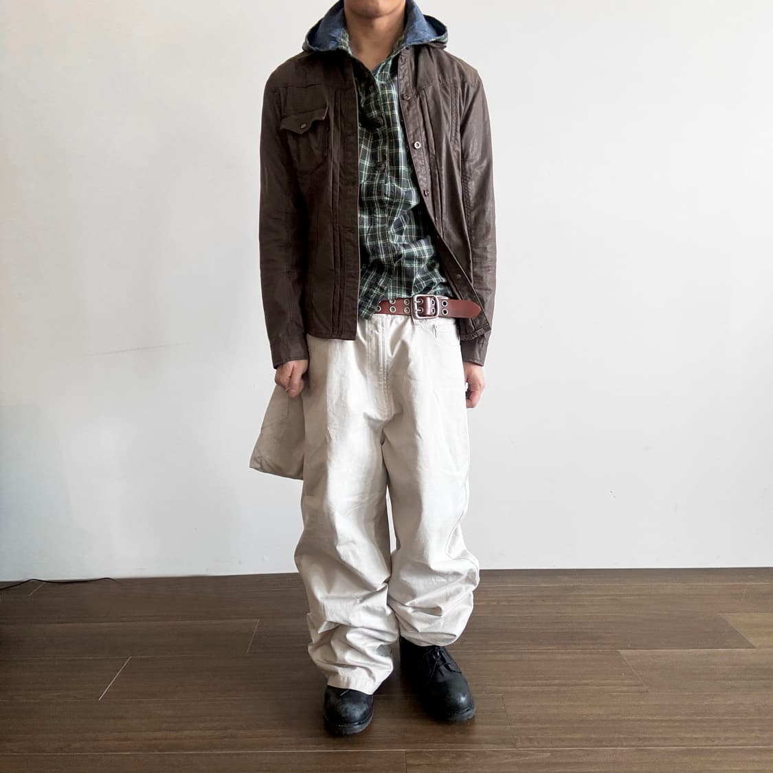 Pintuck Cargo Field Shirt Jacket 상품이미지2
