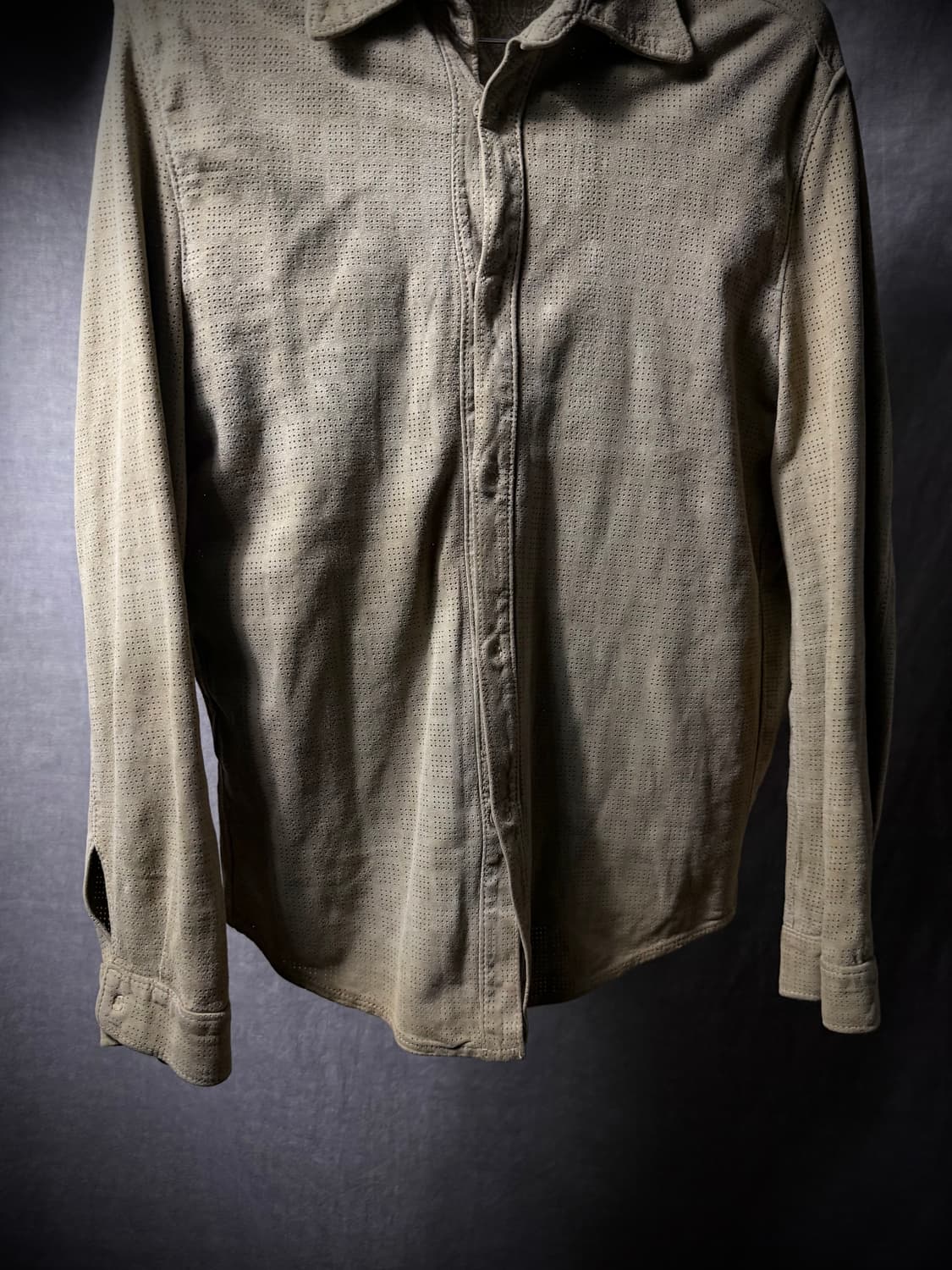 Giorgio Brato Punched Suede Shirt  상품이미지5