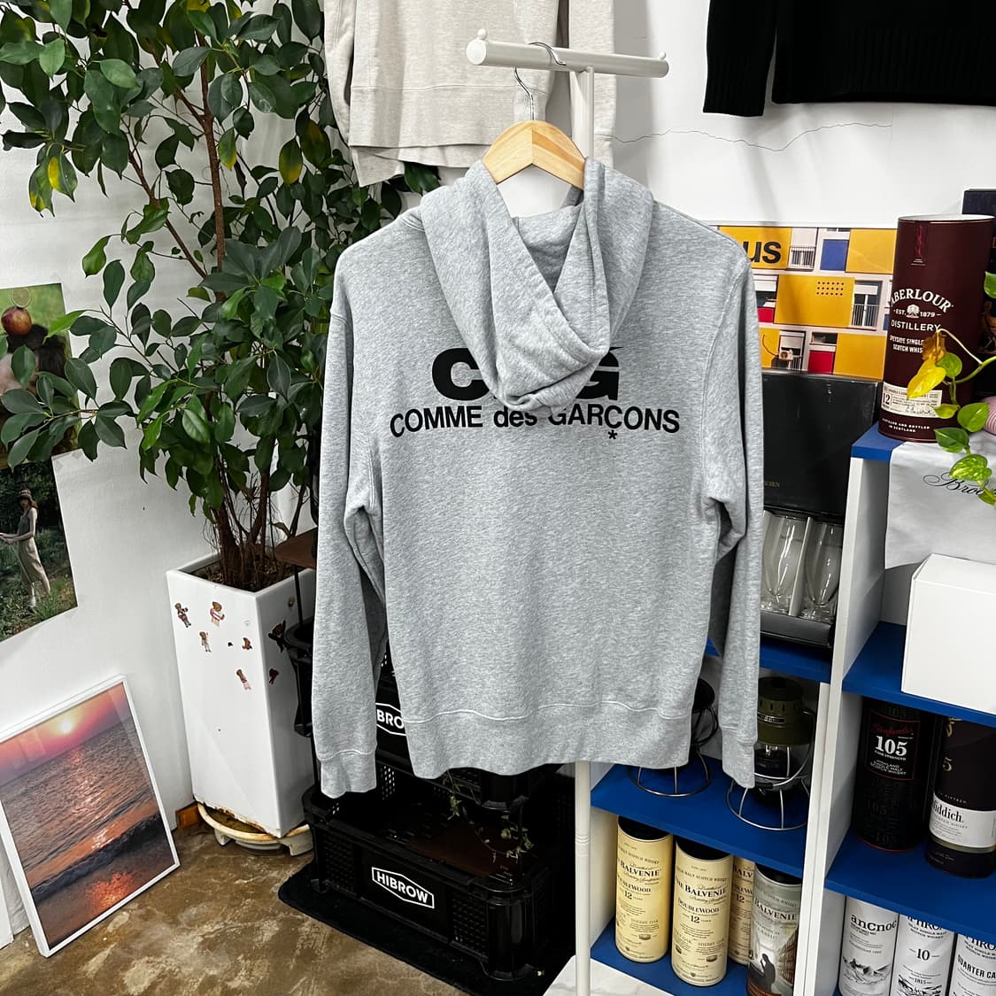 꼼데가르송 CDG 후드집업 M 상품이미지5