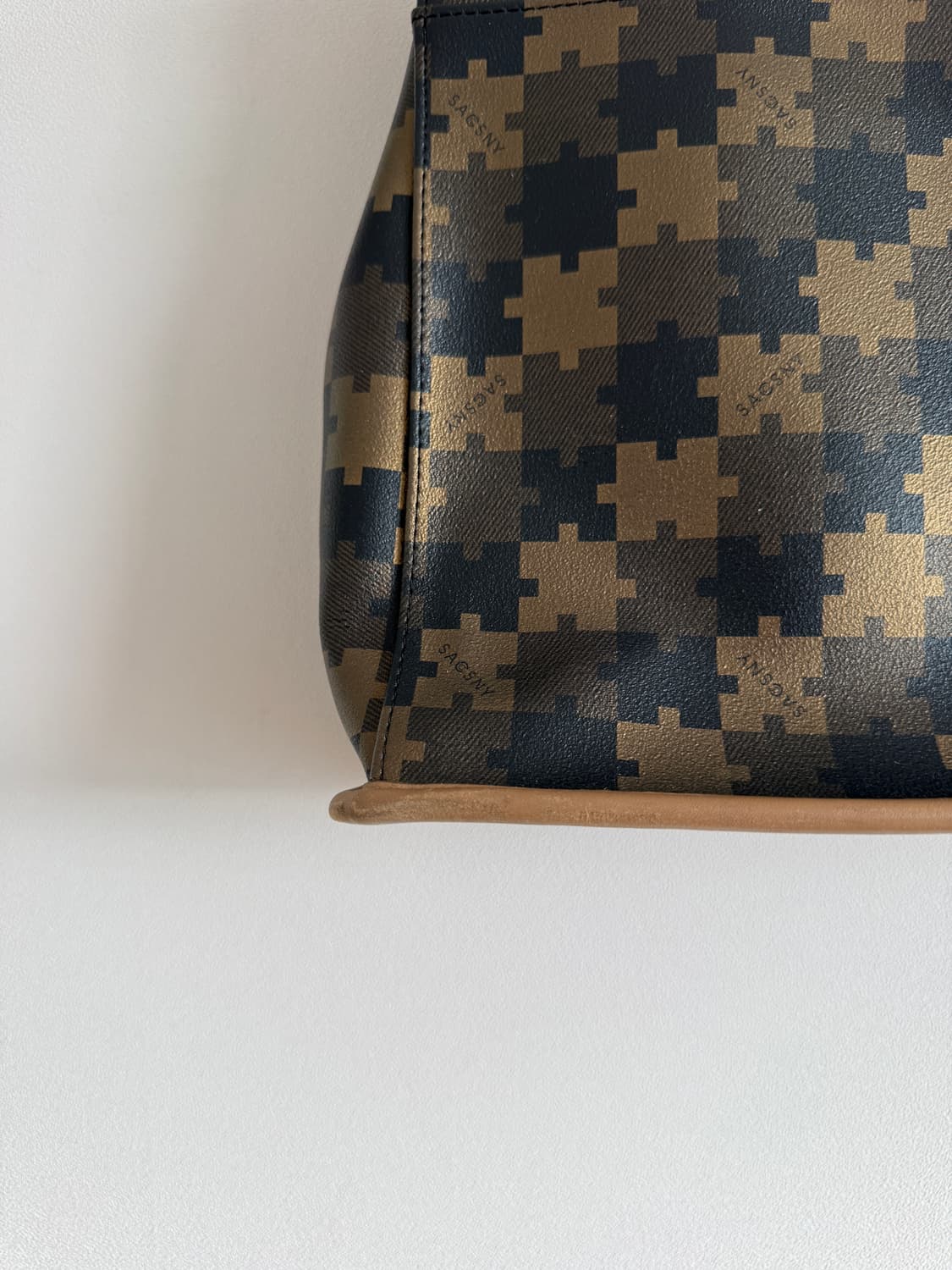 SACSNY Y'SACCS 요지야마모토 퍼즐 토트 숄더백 상품이미지5