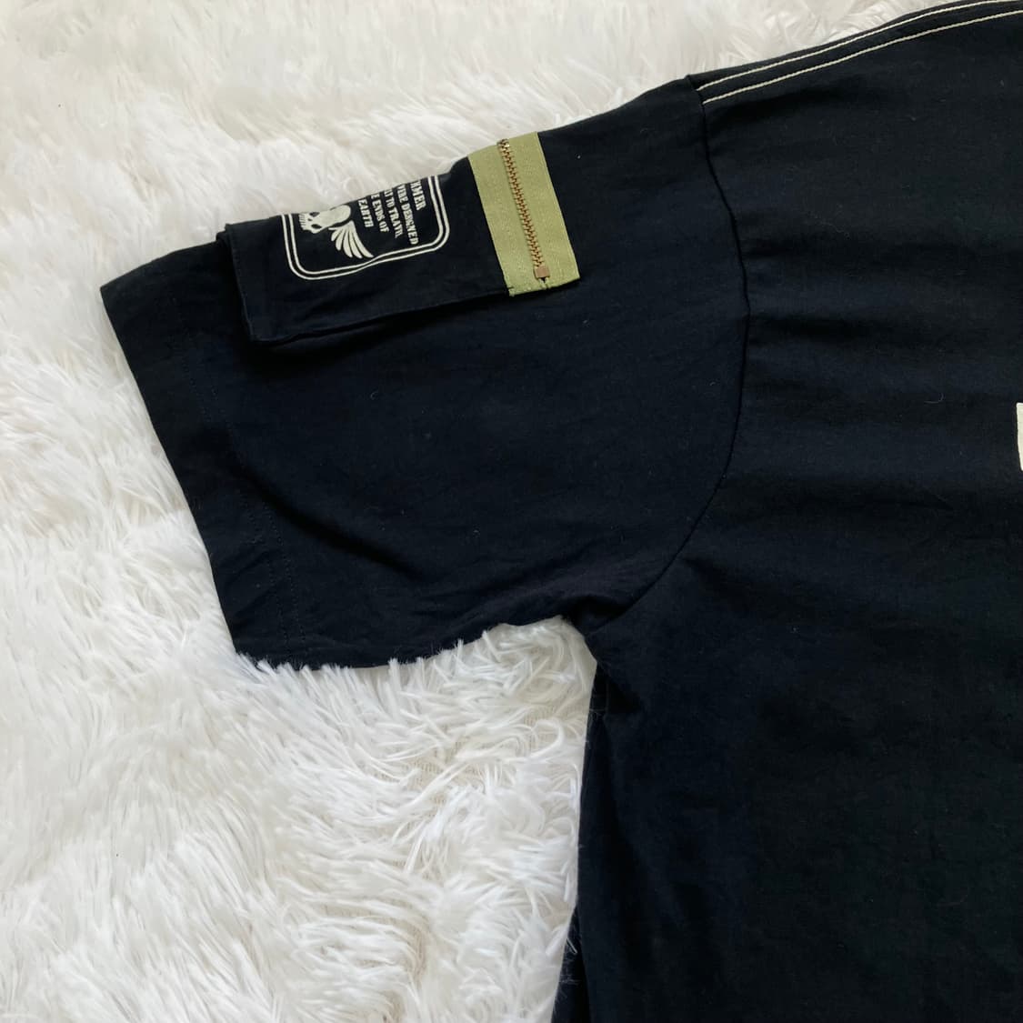 빈티지 험멜 지프 반팔 881 y2k 스트릿 모리 갸루 일본빈티지 펑  상품이미지5